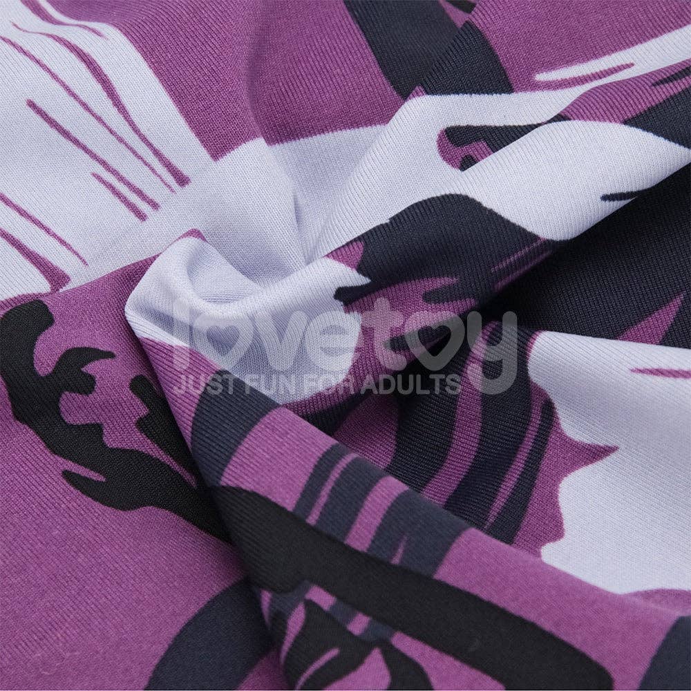 LOVETOY - Wholesale Sex Toy - Purple Unisex Strap on Harness5