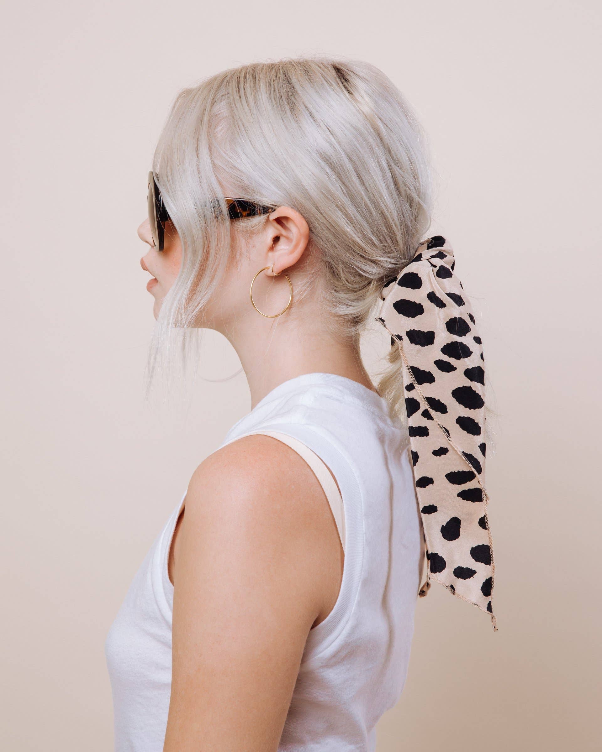 I'm With The Band - Vente Chouchou – femme - Cravate Chouchou convertible champagne diable en déguisement7