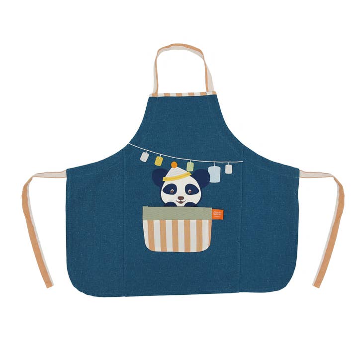 Child's kitchen apron - Panda friend for wholesale by L'Oiseau Bateau