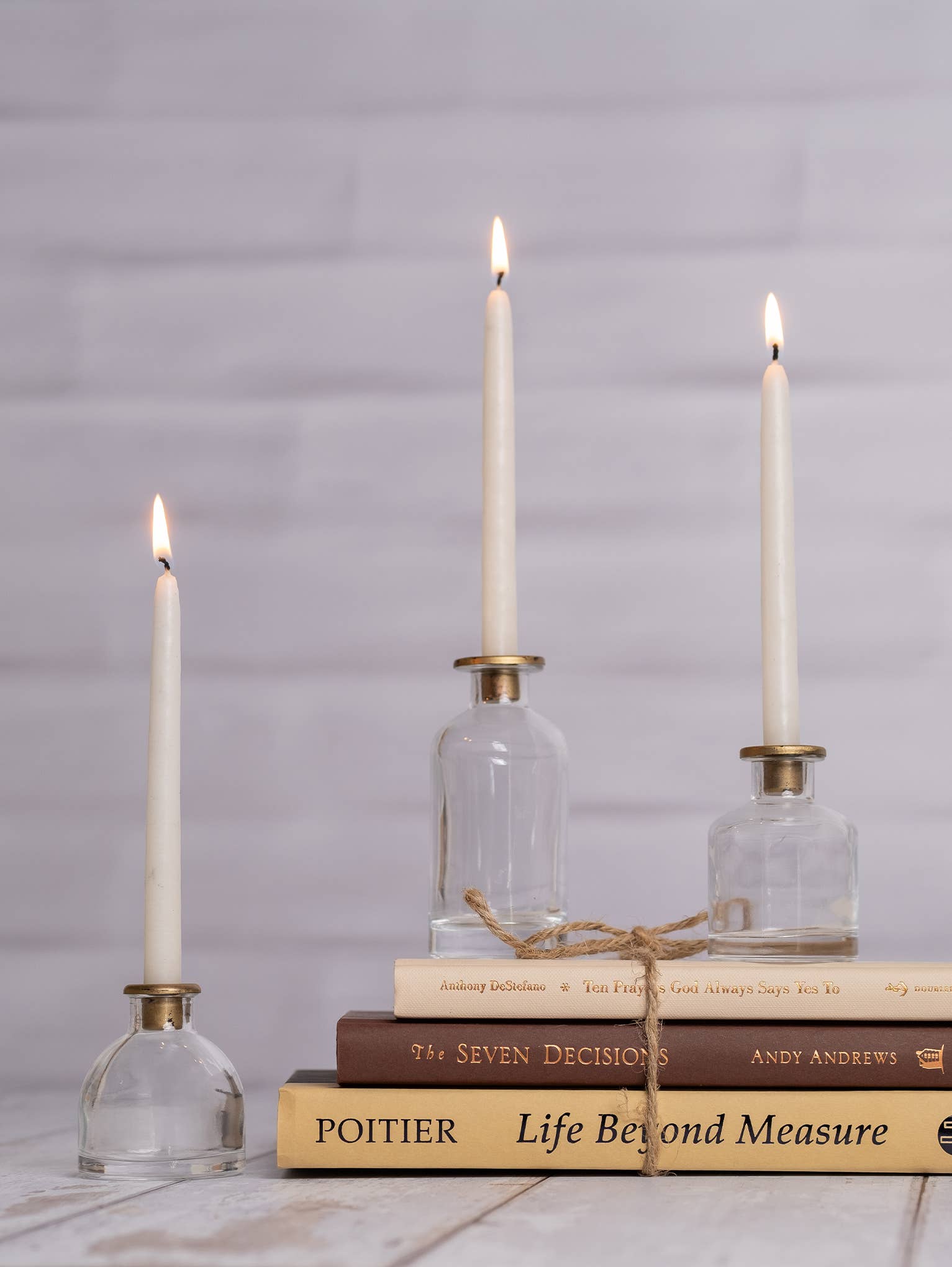 Made Market Co. - Wholesale Decorative Tabletop Object - Decorative Books Decor - Neutrals Set of 3 1