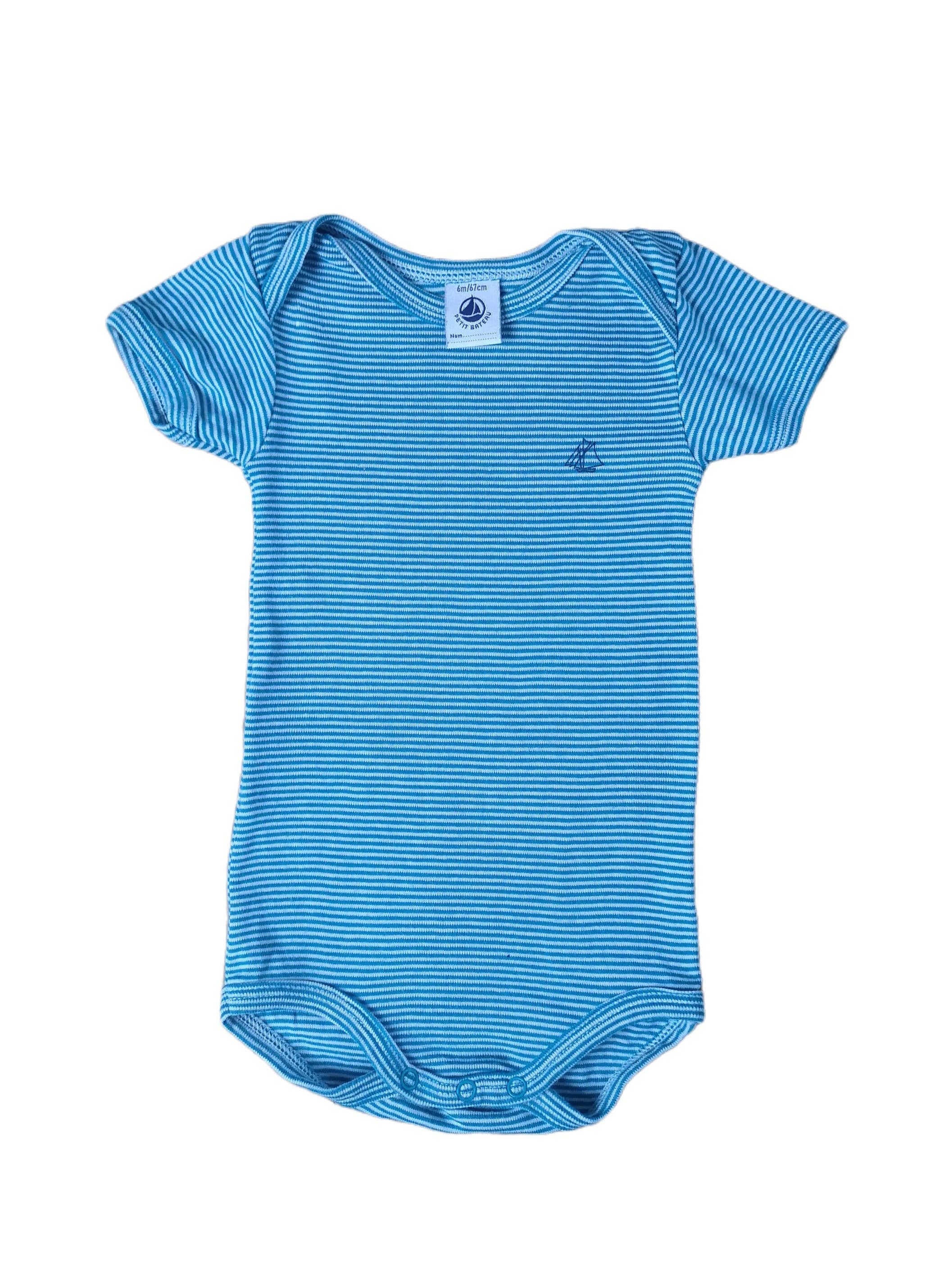 Mademoiselle Bébé - Wholesale Bodysuit (Non-Footed) - Baby - Set of 3 Petit Bateau bodysuits1