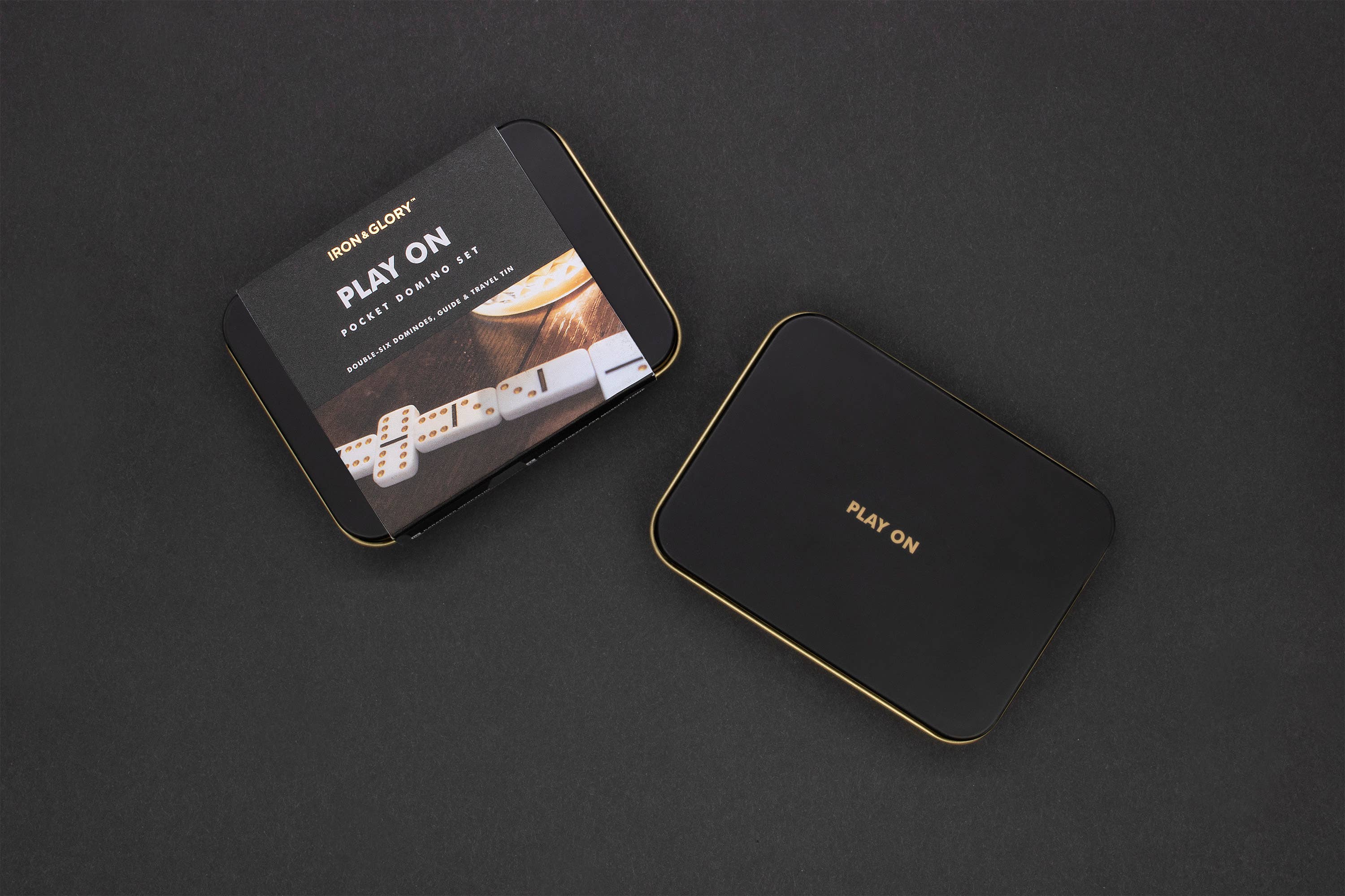 Luckies of London - Wholesale Dominostenen - Iron & Glory - Speel op Domino's spelset2