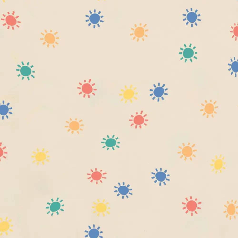 Regnbåge Regnbåge Solsken Kortärmad Baby Lekdräkt - Dinky för wholesale på Faire2