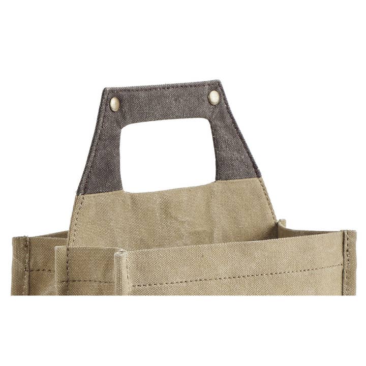 Mona B. - Wholesale Beer/Wine Caddy - Quitter Up-Cycled Canvas Beer/Wine Caddy3