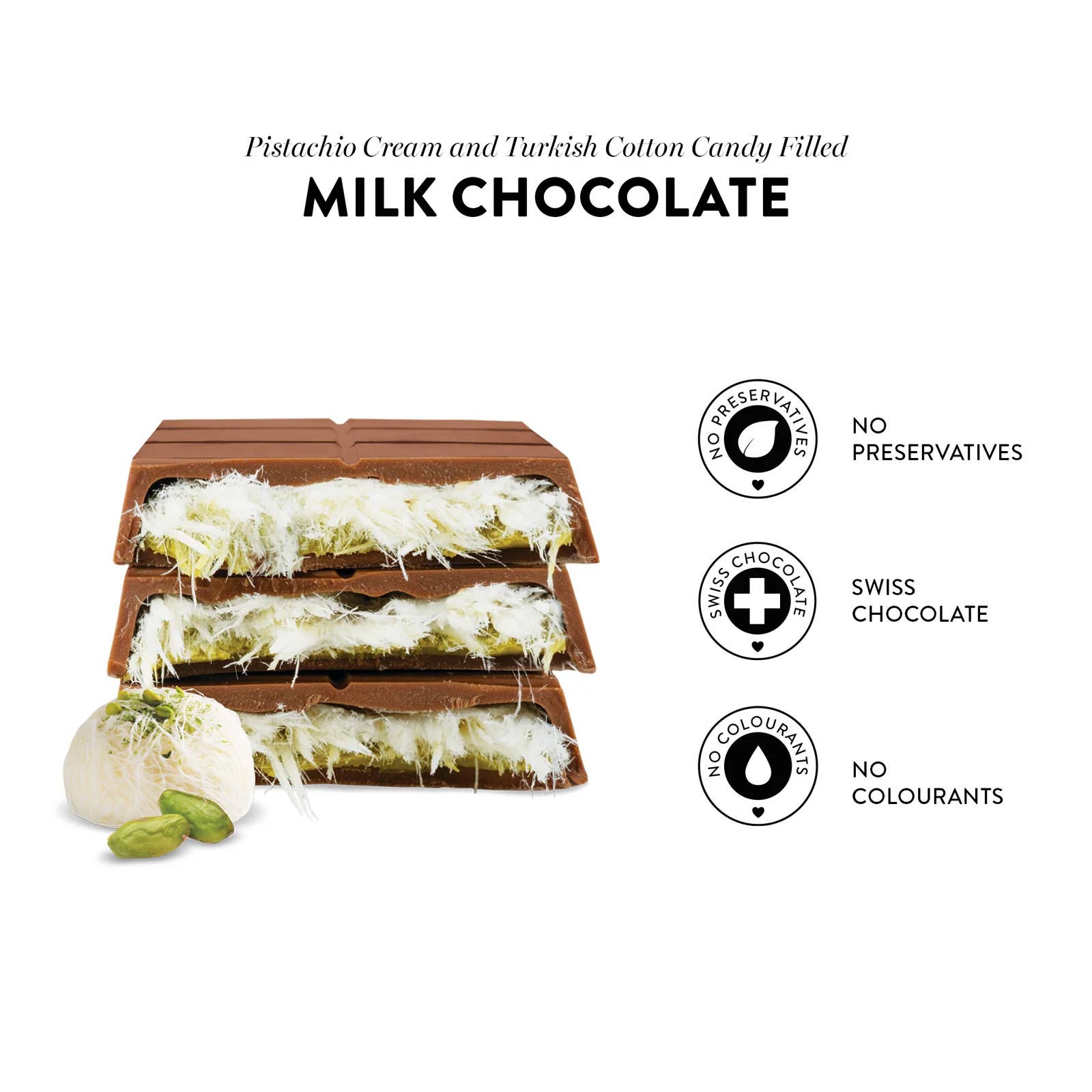 NOVA FOODS - Wholesale Chocolate - PatisLove Angel Hair Milk Chocolate Bar –180G4