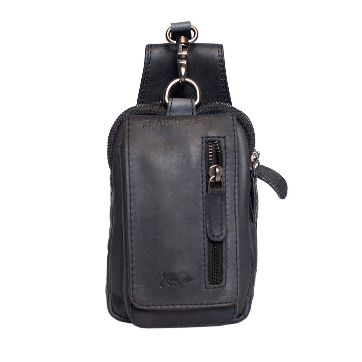 Arrigo - Wholesale Belt Bag - Unisex - Arrigo - Belt Pouch - Fanny Pack - Festival Pouch - Leather0