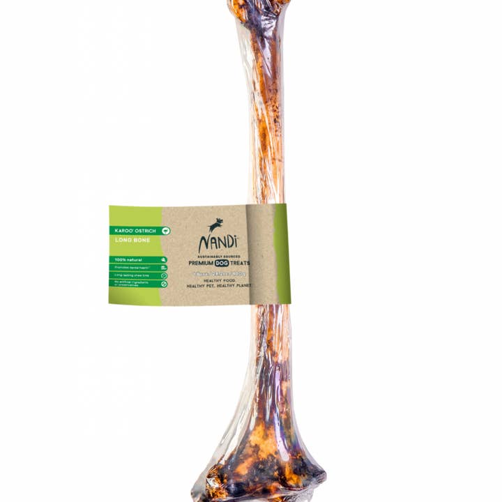 Nandi Karoo Ostrich Long Bone for wholesale by Nandi of Africa - Premium Pet Treats