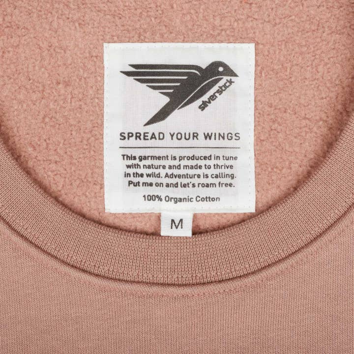 Mahogany Rose Arugam Organic Cotton Sweat for wholesale on Faire2