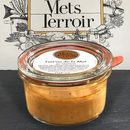 Meeres-Terrine mit Lachs: Frische und Leichtigkeit im Glas für den Großhandel von MetsTerroir