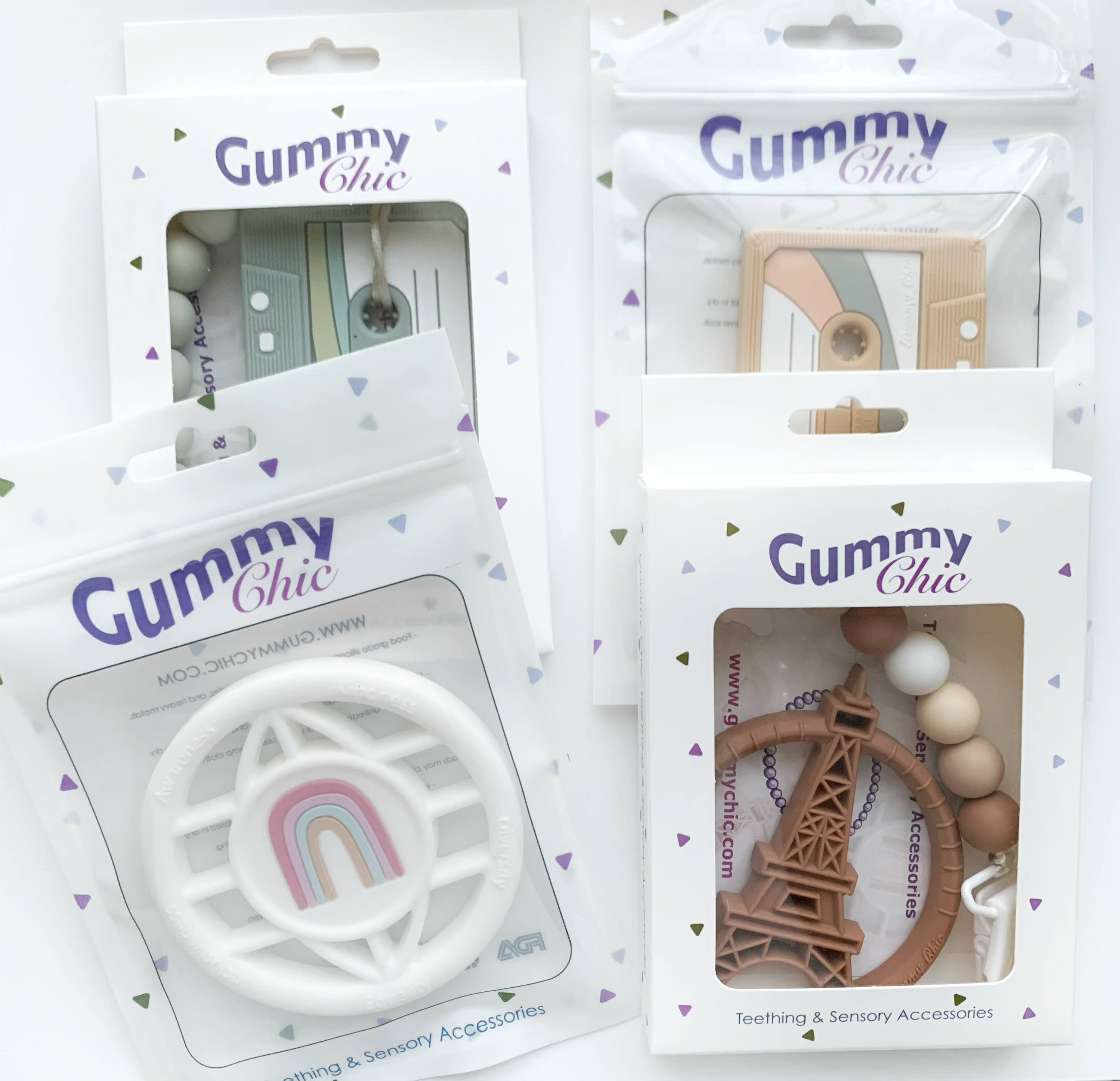 Gummy Chic - Wholesale Bijtring - Baby - Vintage telefoon bijtspeeltje voor tandjes krijgende baby's - Leuk babycadeau10