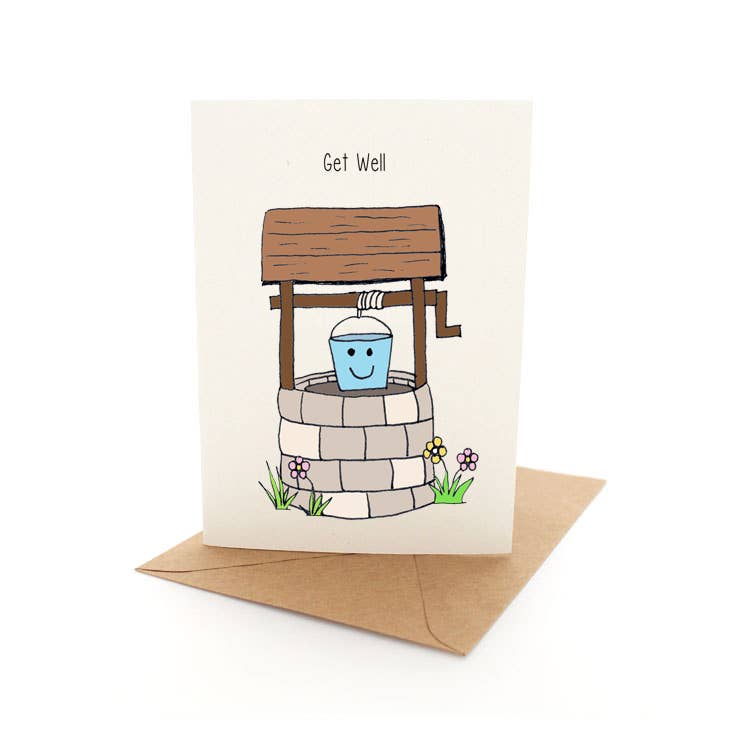 Pleasant Tree - Wholesale Get well card - Punny Well - Greeting Card