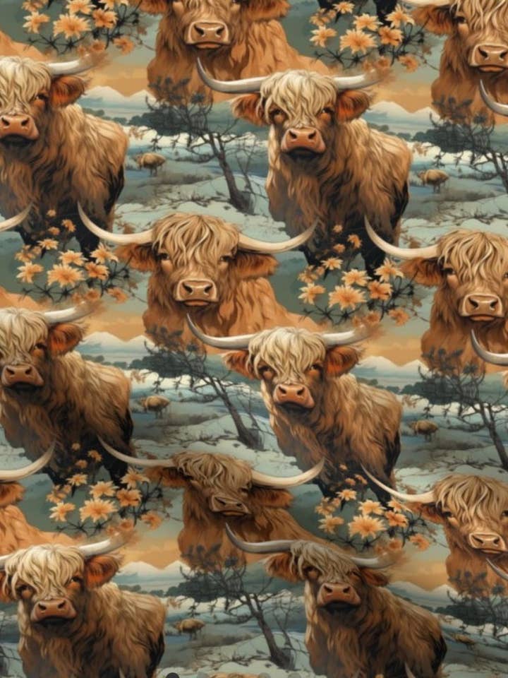 Highland Cows for wholesale by PillowSak