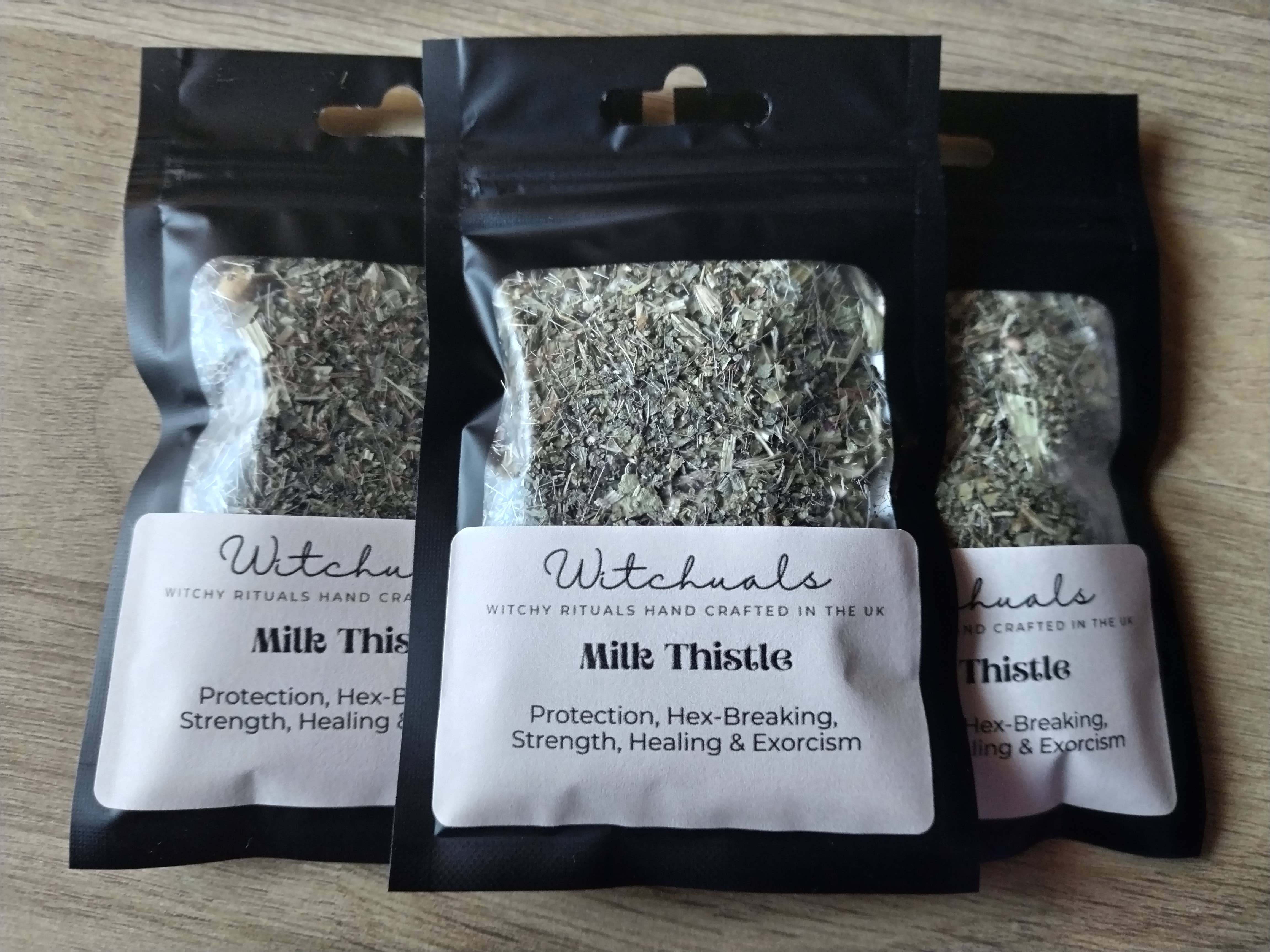 Witchuals - Rituals & Spellwork Apothecary - Wholesale Meditation Supplies - Milk Thistle0