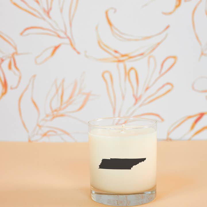 Scripted Fragrance - Wholesale Jar/Filled Candle - Tennessee State Soy Candle3