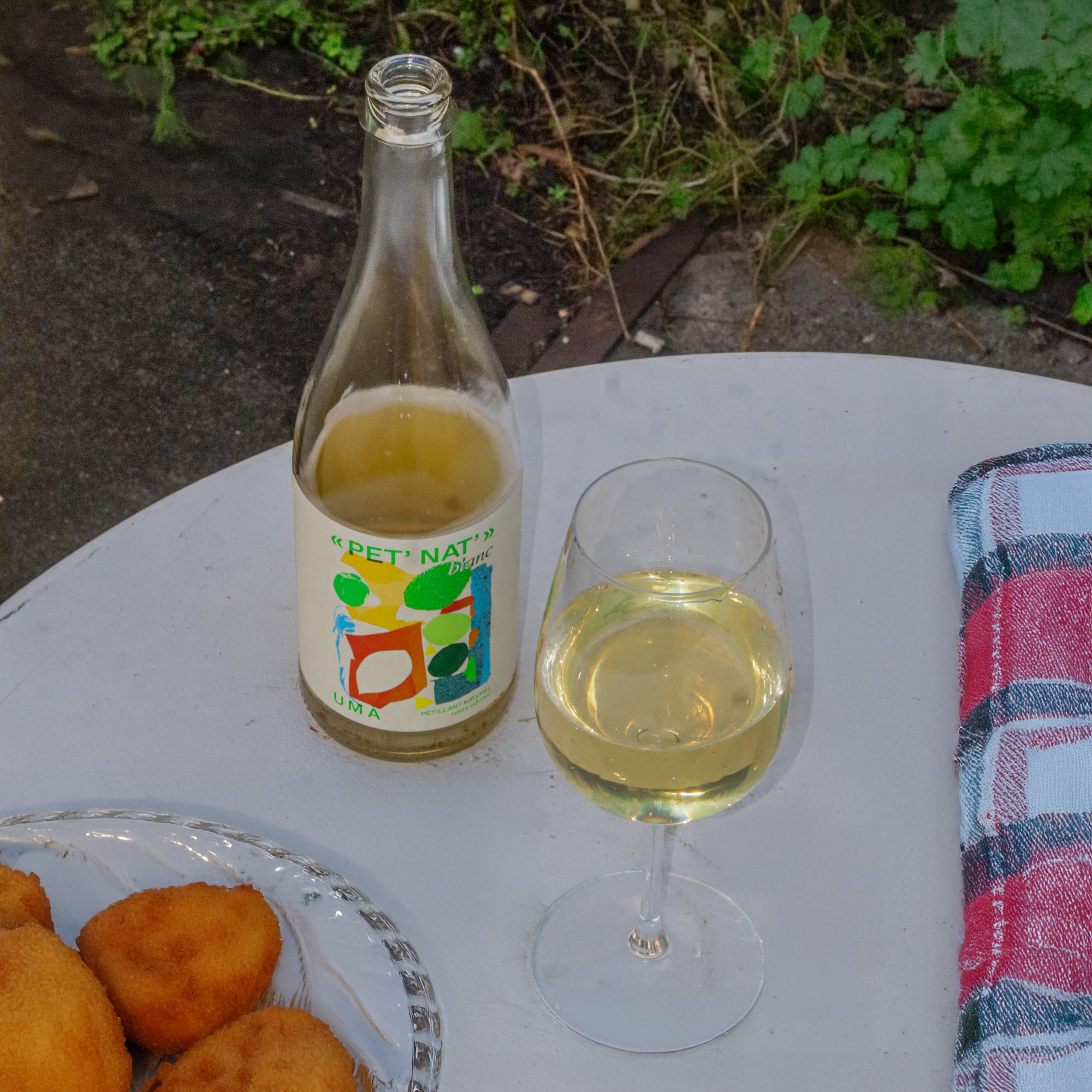 UMÀ - Venta al por mayor Licores/vinos/cervezas sin alcohol - Pet'Nat' orgánico blanco sin alcohol - 6 x 75 cl2