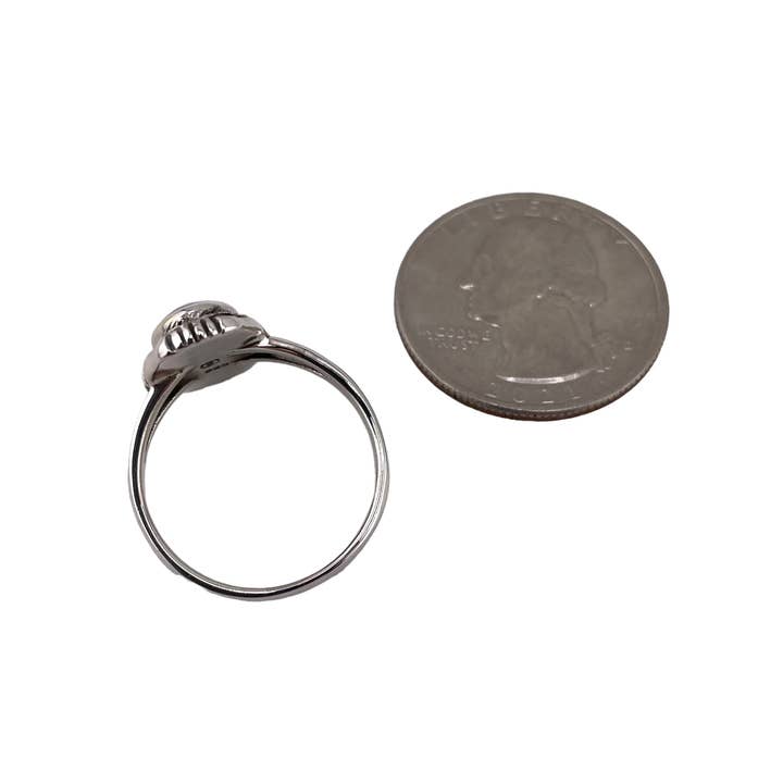 Select Lines - Wholesale Cocktail/Statement Ring - Turquoise Oval Stone Ring Sterling Silver2