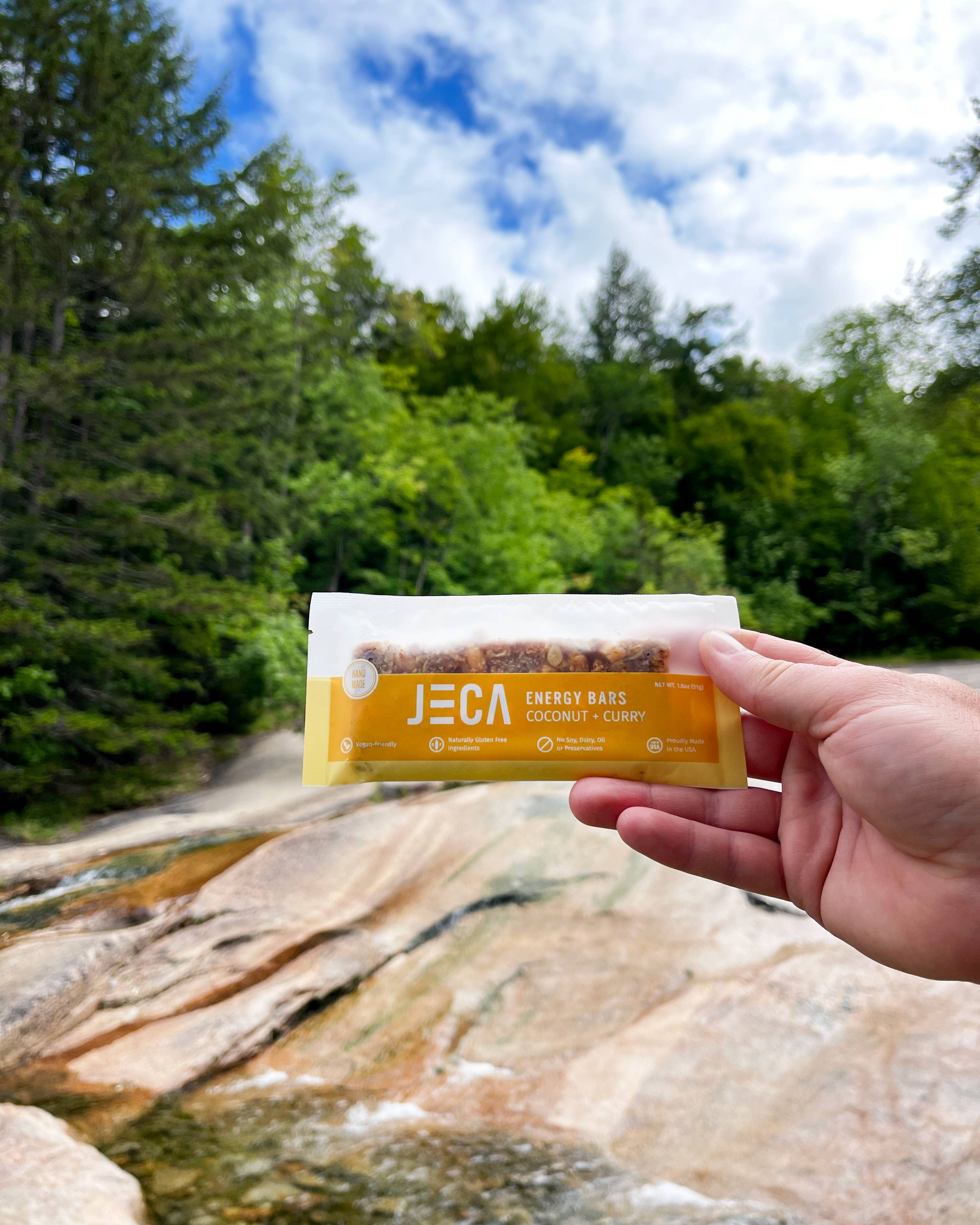 Jeca Energy Bars - Vente Barres de céréales - Barre énergétique à la noix de coco et au curry6