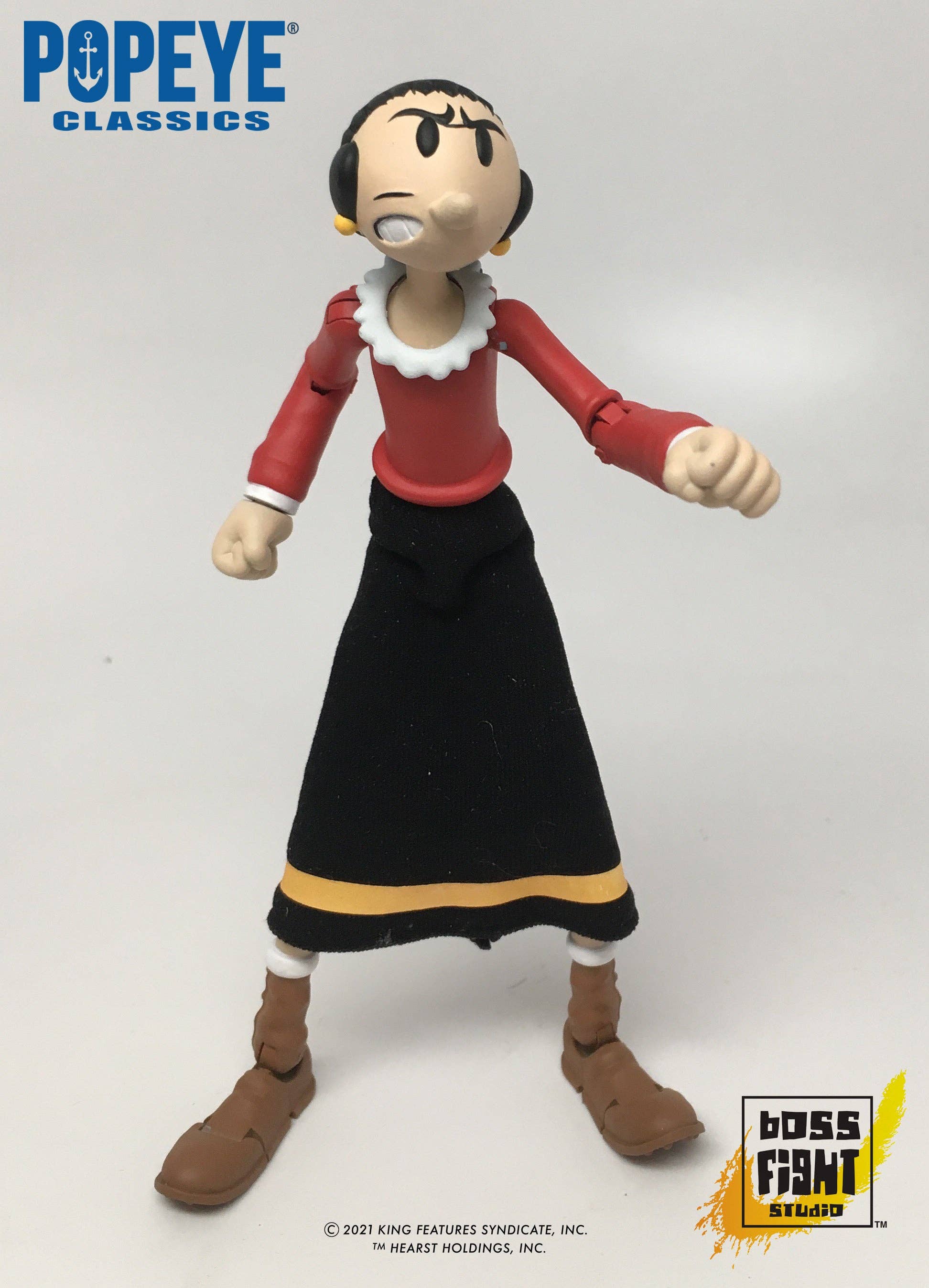 Boss Fight Studio Llc - Wholesale Figurine Toy - Kids - Popeye Classics Action Figure: Olive Oyl7