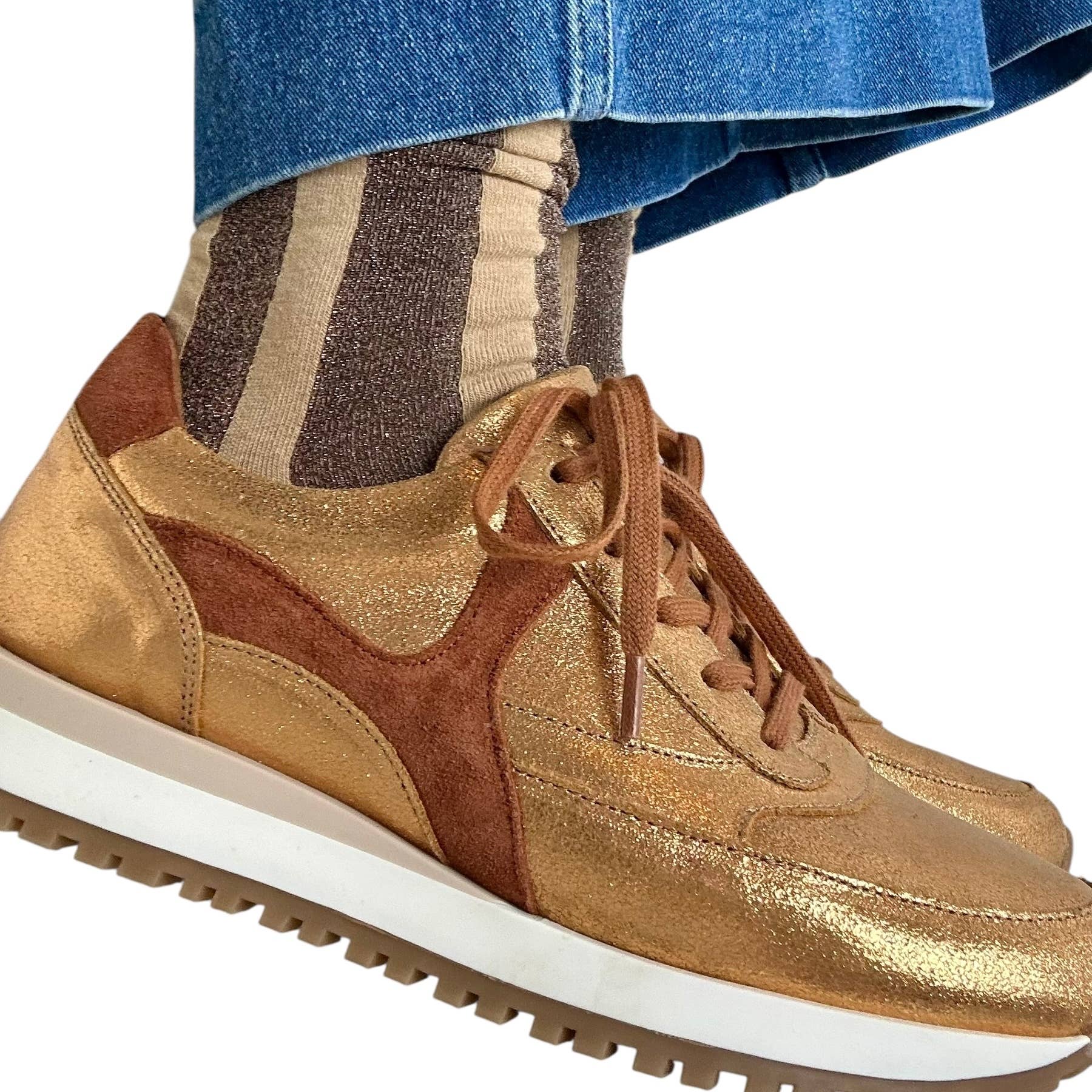 Sixton London - Wholesale Socks - Women's - Berlin single socks (Sand, Ivy, Mustard, Black)3