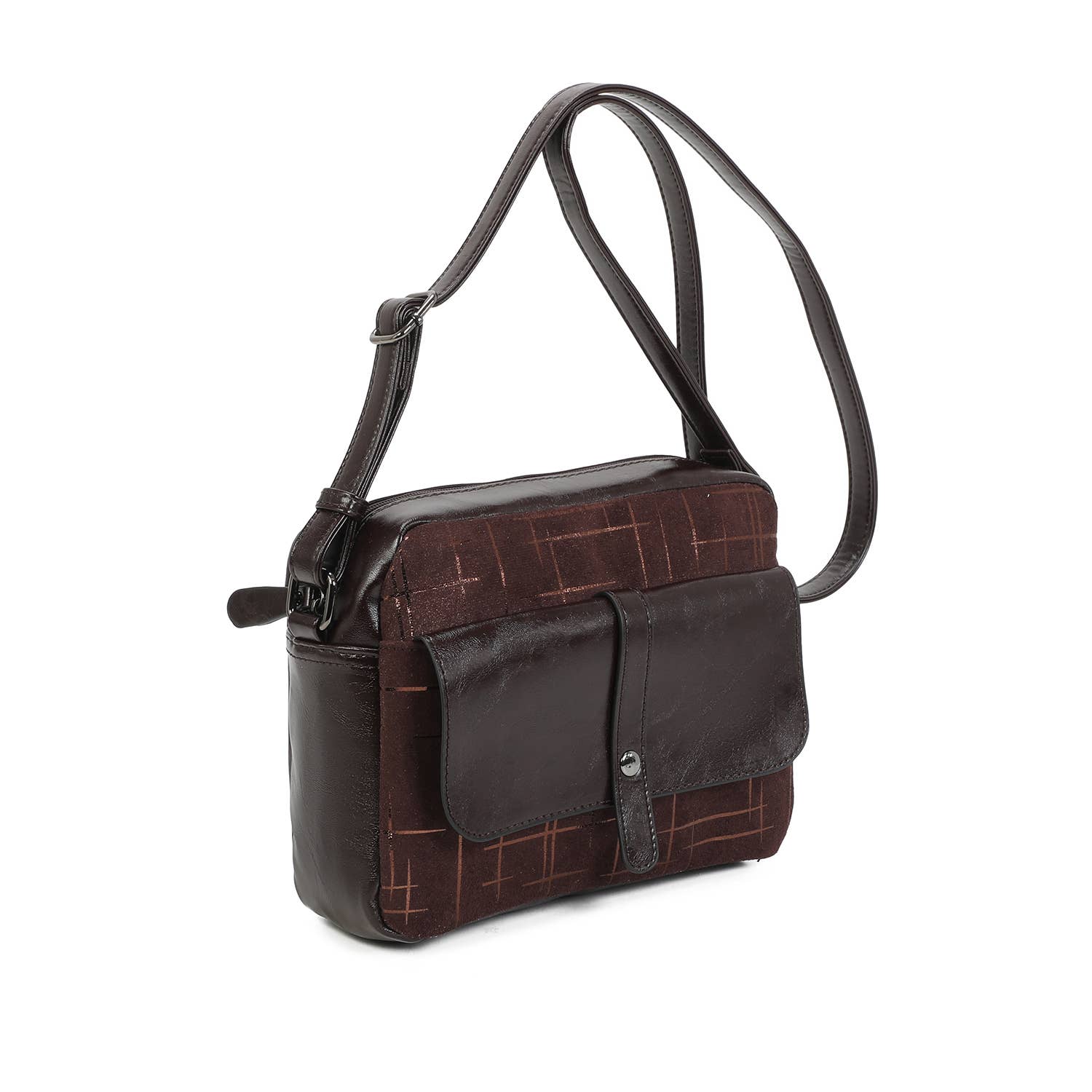 INES DELAURE – wholesale Axelremsväska – Dam – Axelväska i bi-material5