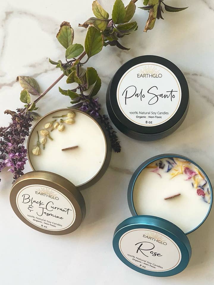 8oz tin for wholesale by Earthglo