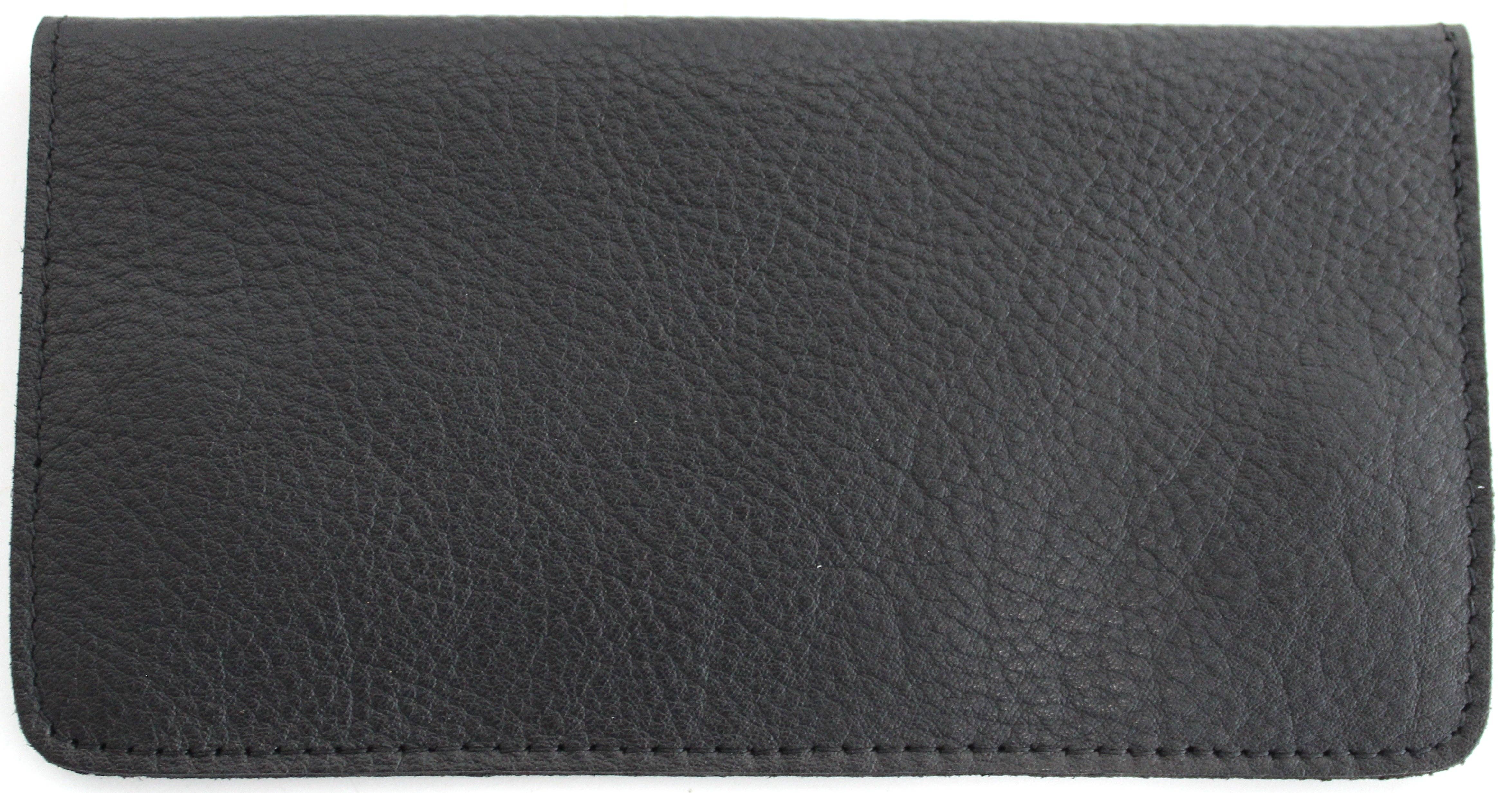 hide & chic - Wholesale Handtasje - Dames - Tabakzak van hoogwaardig volnerf rundleer. Zwart. Stijl: 11045. 50 gram.8