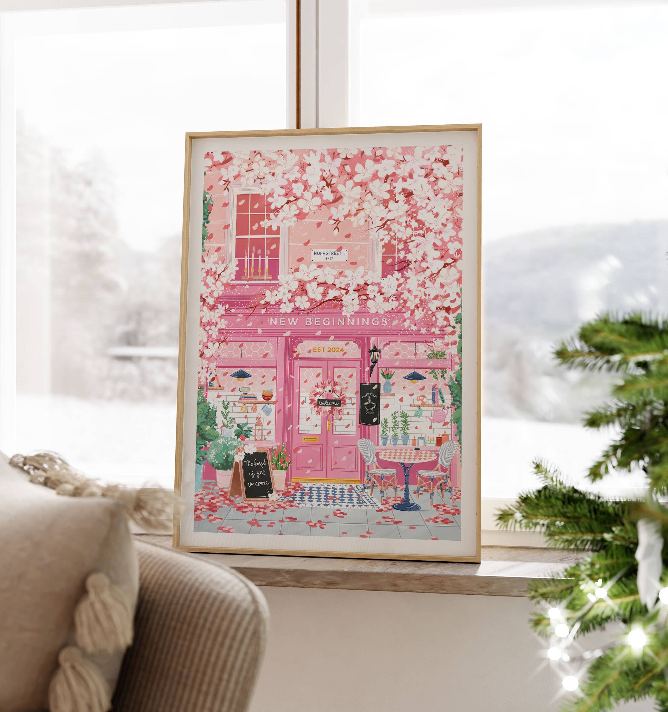 Simply, Katy - Vendita all'ingrosso Stampa artistica - Stampa New Beginnings Cafe2