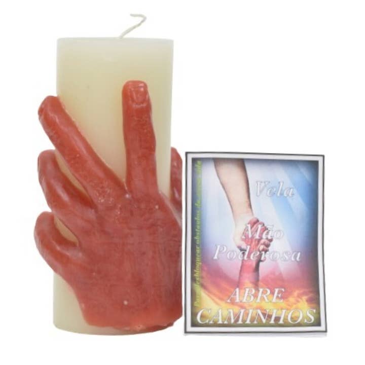 AUM Fragrances - Wholesale Votive Candle - Powerful Hand Candle Opens Paths