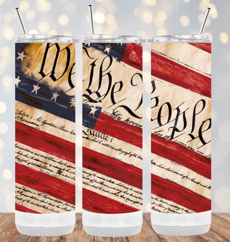 Your Custom Sports - Wholesale Insulated Mug/Tumbler - 20oz Stainless Steel Tumbler - We the People5