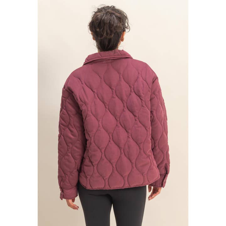 HYFVE - Vendita all'ingrosso Giacca - Donna - Pullover trapuntato a collo alto con mezza zip9