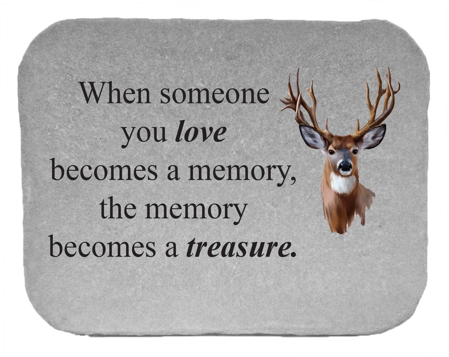 Kay Berry Inc - Vente Piquets de jardin/pelouse - Quand quelqu'un que vous...avec un cerf