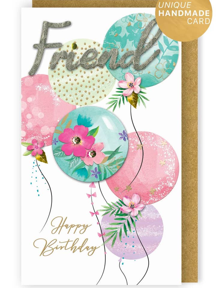 Ven Fødselsdag - Balloner - Champagne - Anden Natur for engroshandel hos Second Nature Ltd