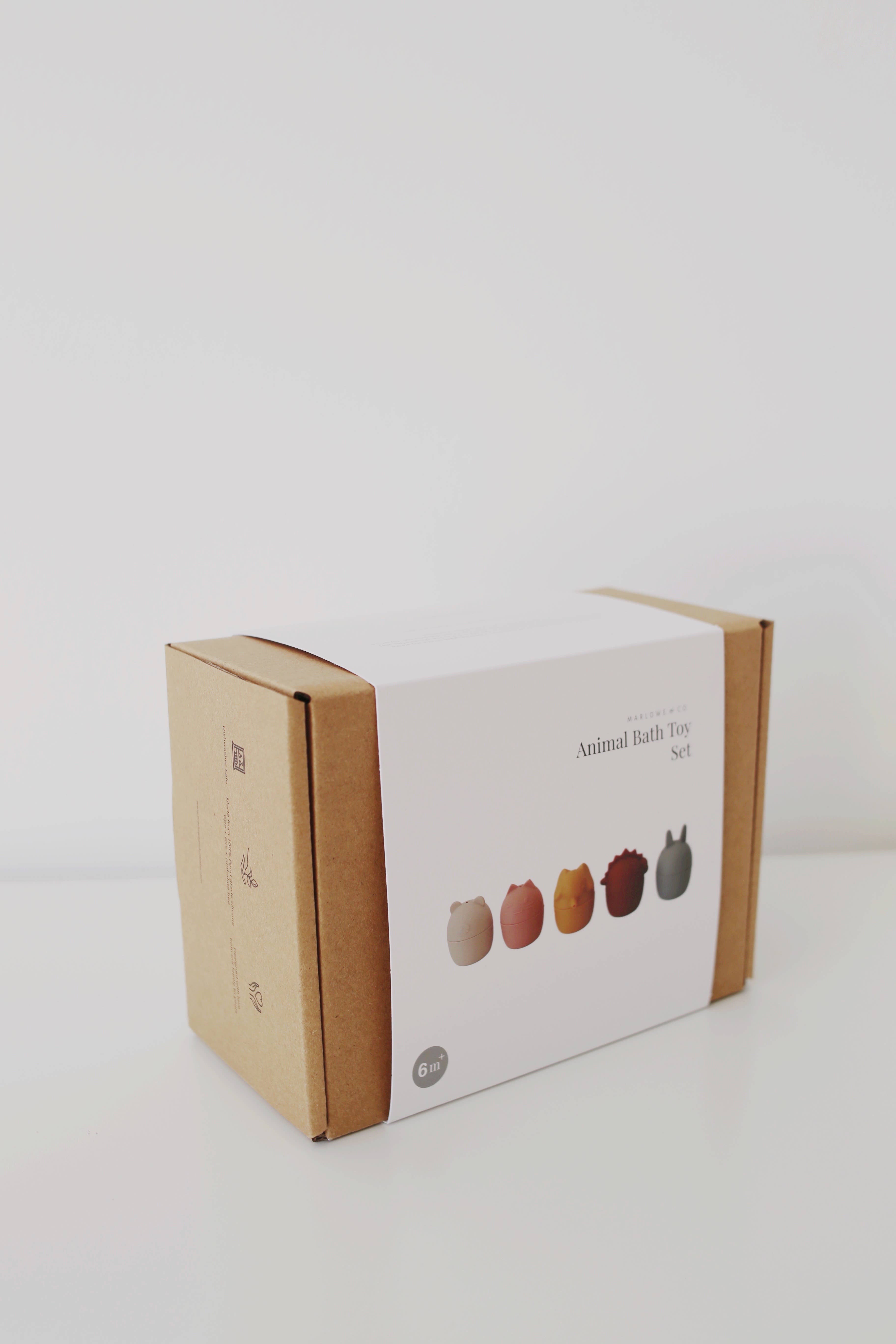 Marlowe & Co - Wholesale Bath Toy - Baby - Animal Mold Free Silicone Bath Toy Set 11