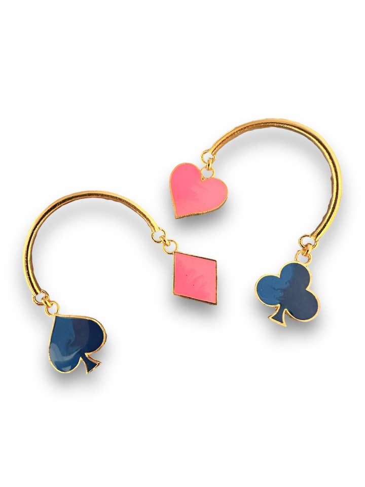 Luck Meets Luxury Earrings for wholesale by Designs By Uchita