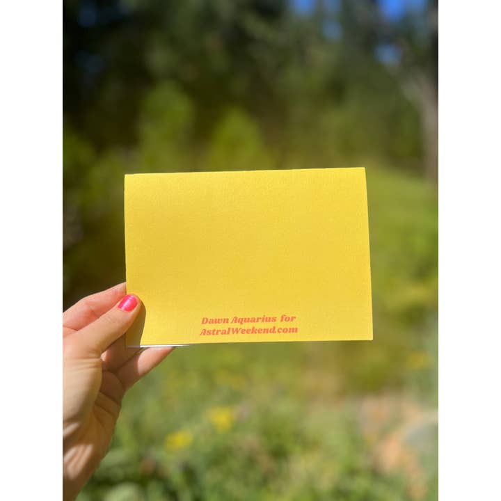 Astral Weekend - Vendita all'ingrosso Biglietti di auguri - Biglietto di auguri grande formato A7, Happy Birthday Animal Party, retrò2