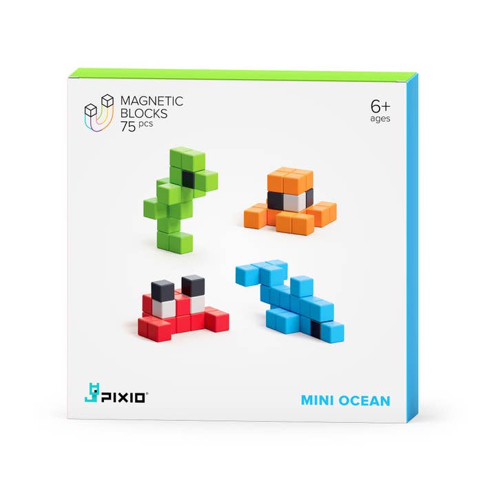 Mini Ocean - 75 pcs Magnetic Block Set for wholesale by PIXIO
