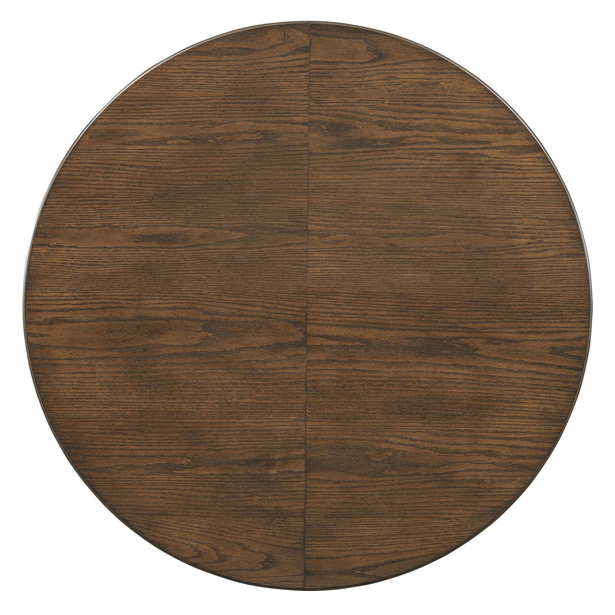 39F Inc. - Vente Salon de terrasse - Ensemble de salle à manger extensible rond en noyer de 5 pièces pour 4 personnes53