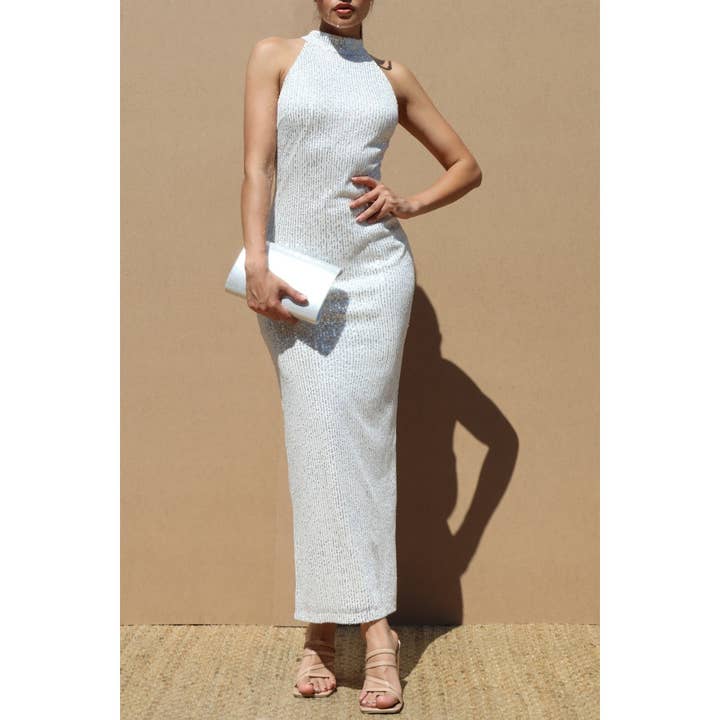 Esmeray Clothing - Wholesale Jurk - Dames - STATEMENT-JURK MET PAILLETTENGLANS8