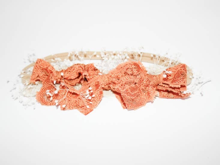 Heidy Berry - Wholesale Fashion Headband - Baby - Newborn Baby Triple Bow baby breath headband0