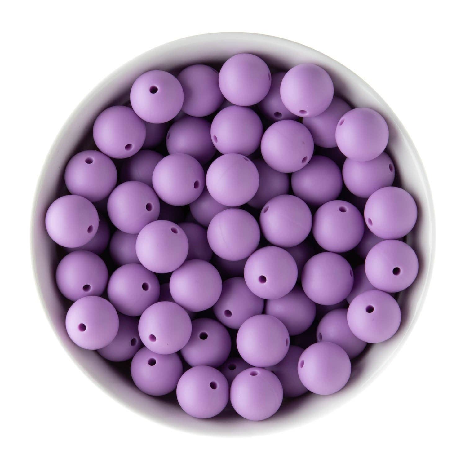 Cara & Co Silicone Craft Supply - Wholesale Beads - 15mm Round Silicone Beads41