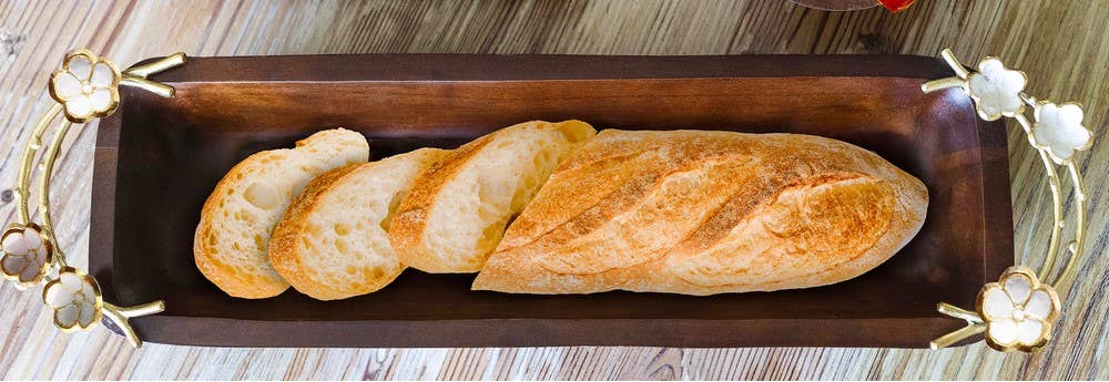 Roberts and Dore – wholesale Decorative plate/dish/bowl – Long Bread Dish1