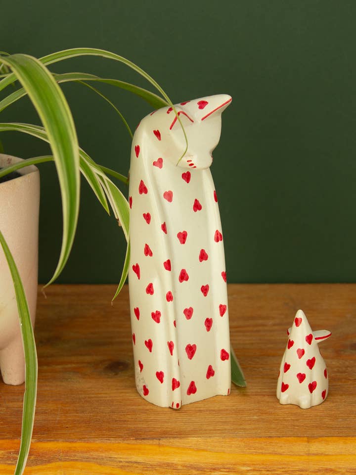 Kenyan Soapstone Hand Carved Mouse 'Sweetheart' for wholesale by AARVEN