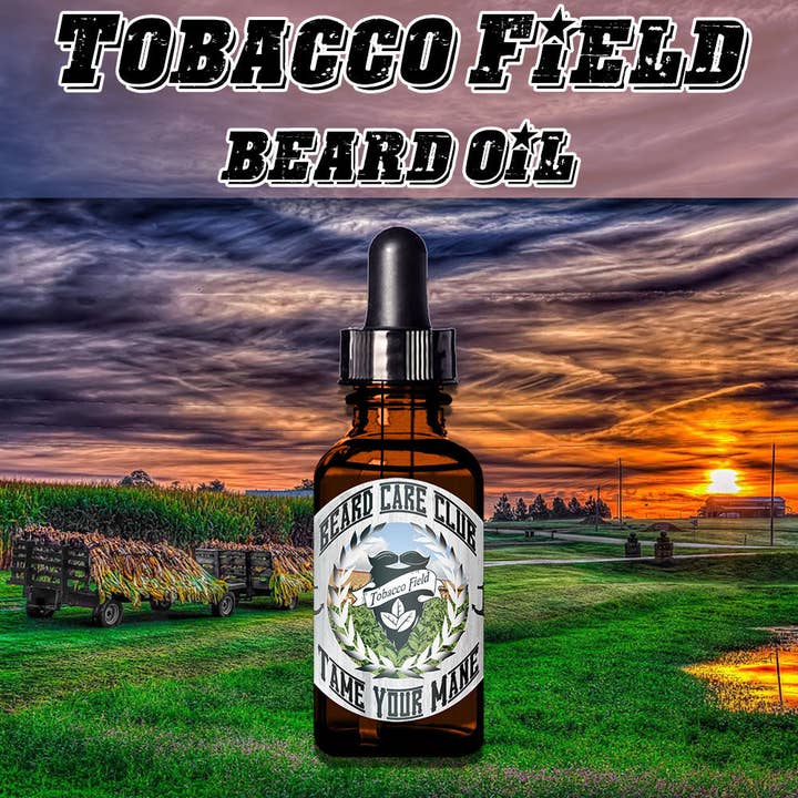 Tobacco Field Beard Oil for wholesale by Beard Care Club