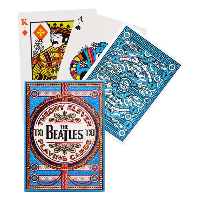 Cardshouse - Wholesale Playing Cards - The Beatles Theory 11 Playing Cards (Blue)0