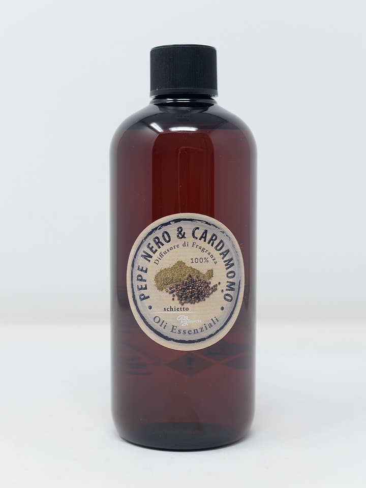 Room Fragrance Refill 500ml Black Pepper Cardamom for wholesale by Be Fragrances