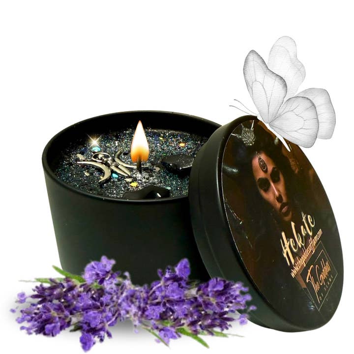 The Goddess of Flame - Wholesale Travel Candles - Hekate (Hecate) Conjuring Spell Candle10