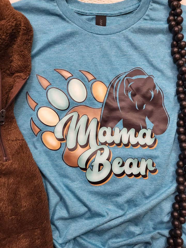 Mama Bear Tee para venta al por mayor de Wanderlust Designs Wholesale