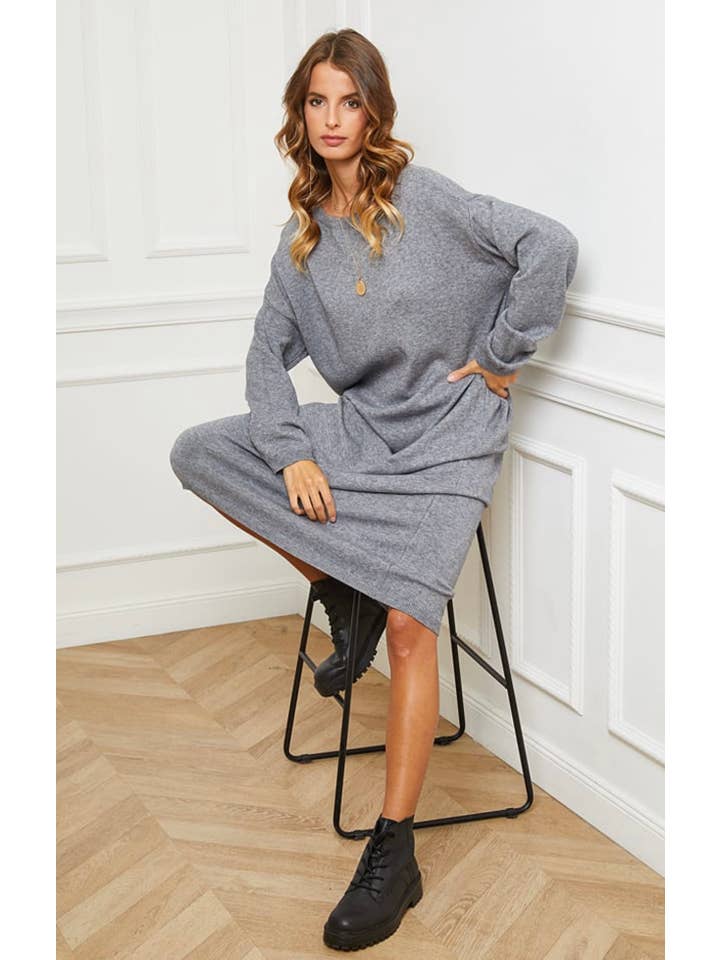 LÉA & LUC - Wholesale Dress - Women's - Sweater dress REF. 2227115