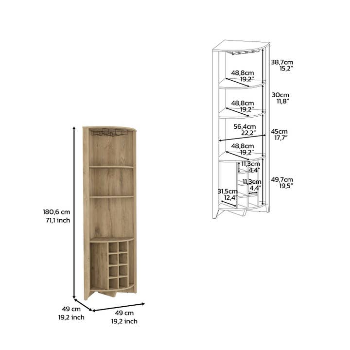 Depot E-Shop – wholesale Cabinet – Giza Corner Bar Cabinet10