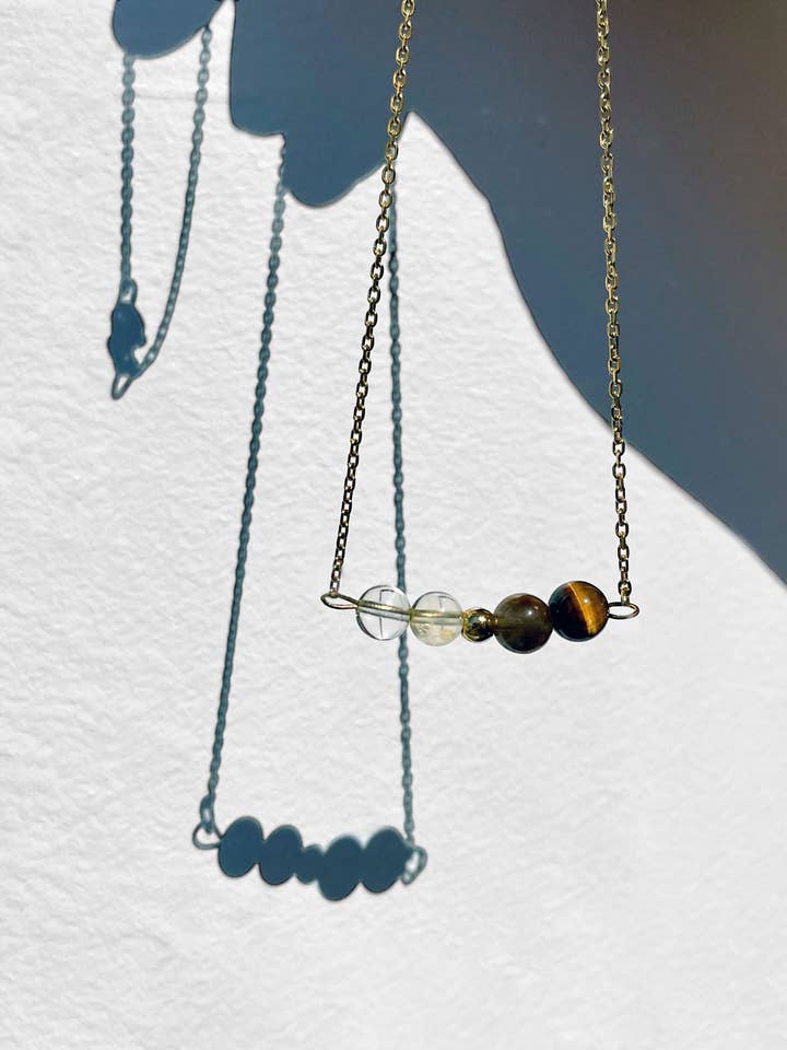 I am strong Necklace (3rd Chakra)
I am strong - Necklace for wholesale by Moksha Jewelry